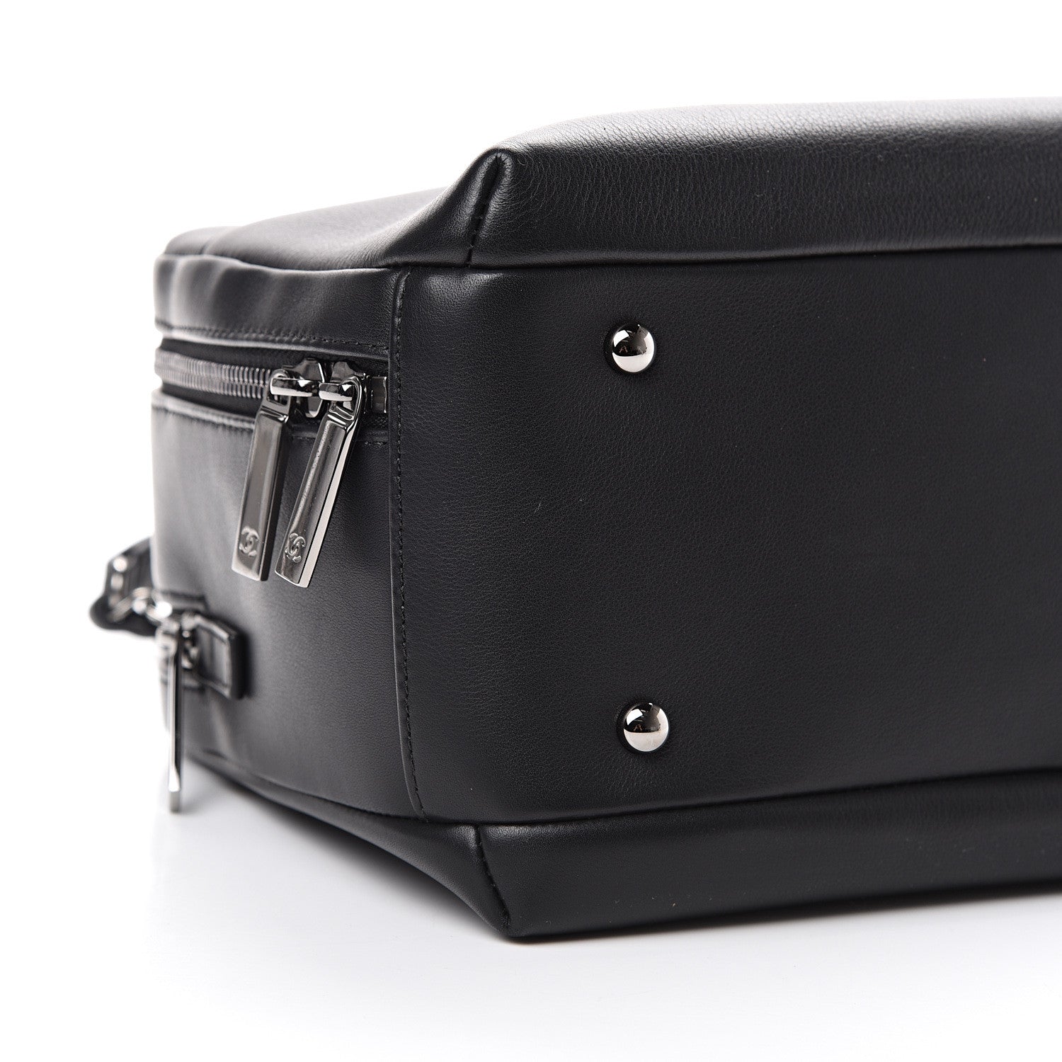 Chanel Calfskin Small Trendy CC Bowling Bag Black 9 of 11