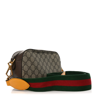 Gucci GG Supreme Monogram Web Neo Vintage Shoulder Bag Beige New Acero Crop 3 of 10
