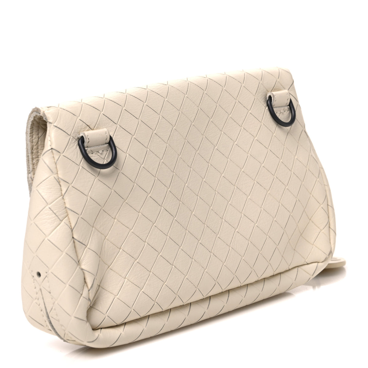 Bottega Veneta Calfskin Intrecciomirage Embossed Butterfly Small Chain Crossbody Colonial 3 of 10