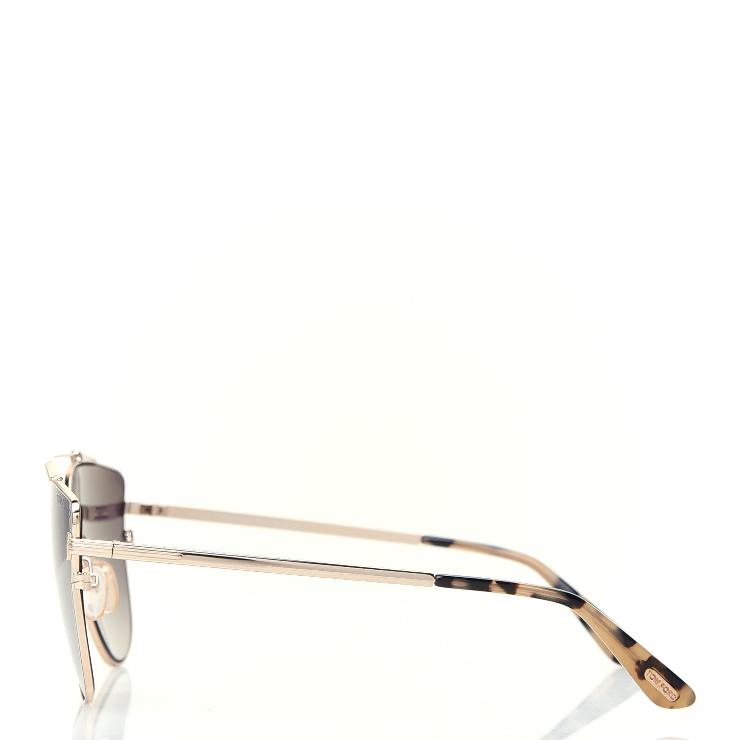 Tom Ford Metal Jacquelyn 02 Aviator Sunglasses TF563 Gold 3 of 8