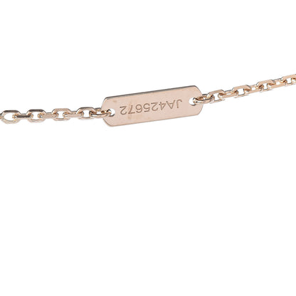 Van Cleef & Arpels 18K Yellow Gold Mother of Pearl Vintage Alhambra Pendant Necklace 5 of 8