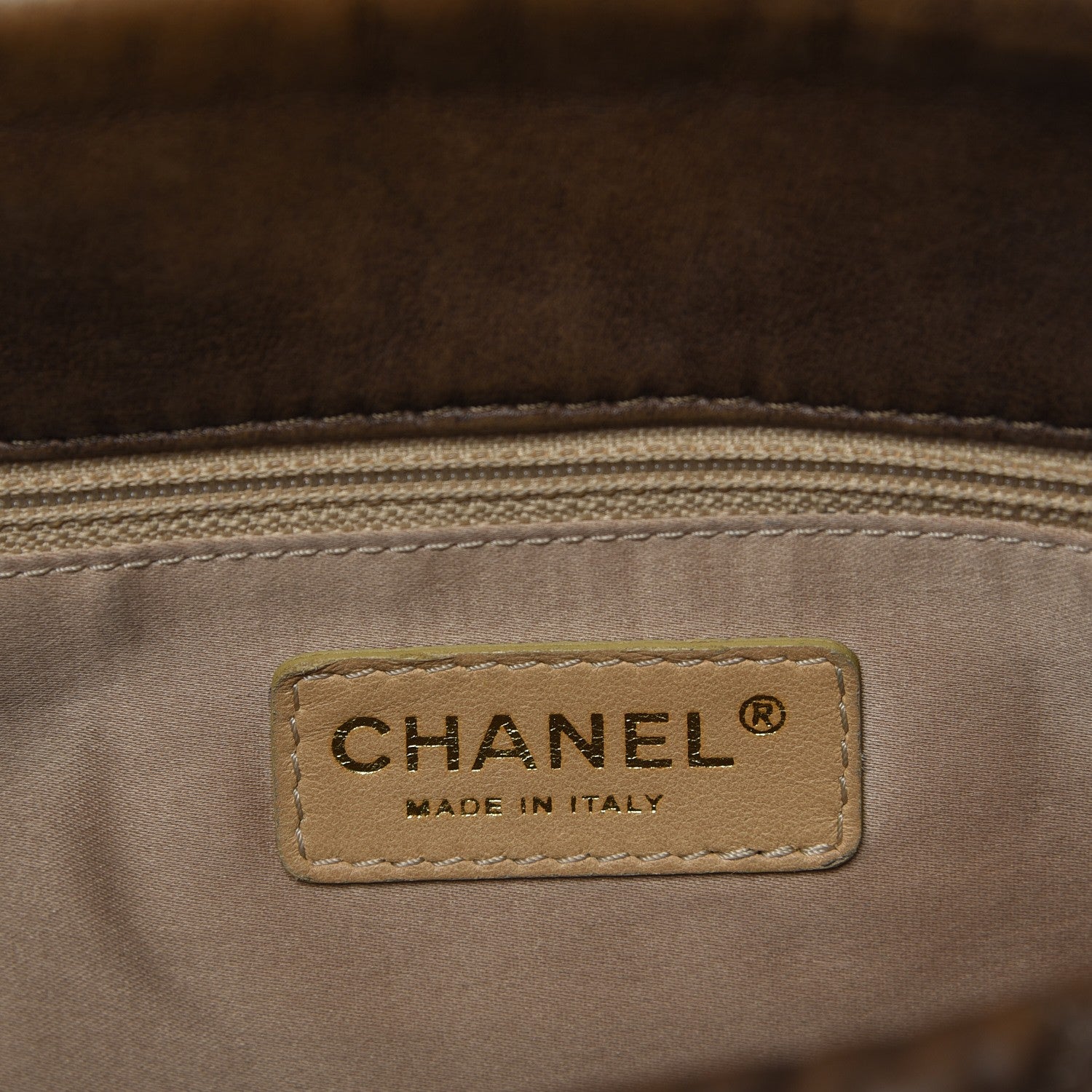Chanel Lambskin Bubble Quilt Flap Bag Dark Beige 6 of 8