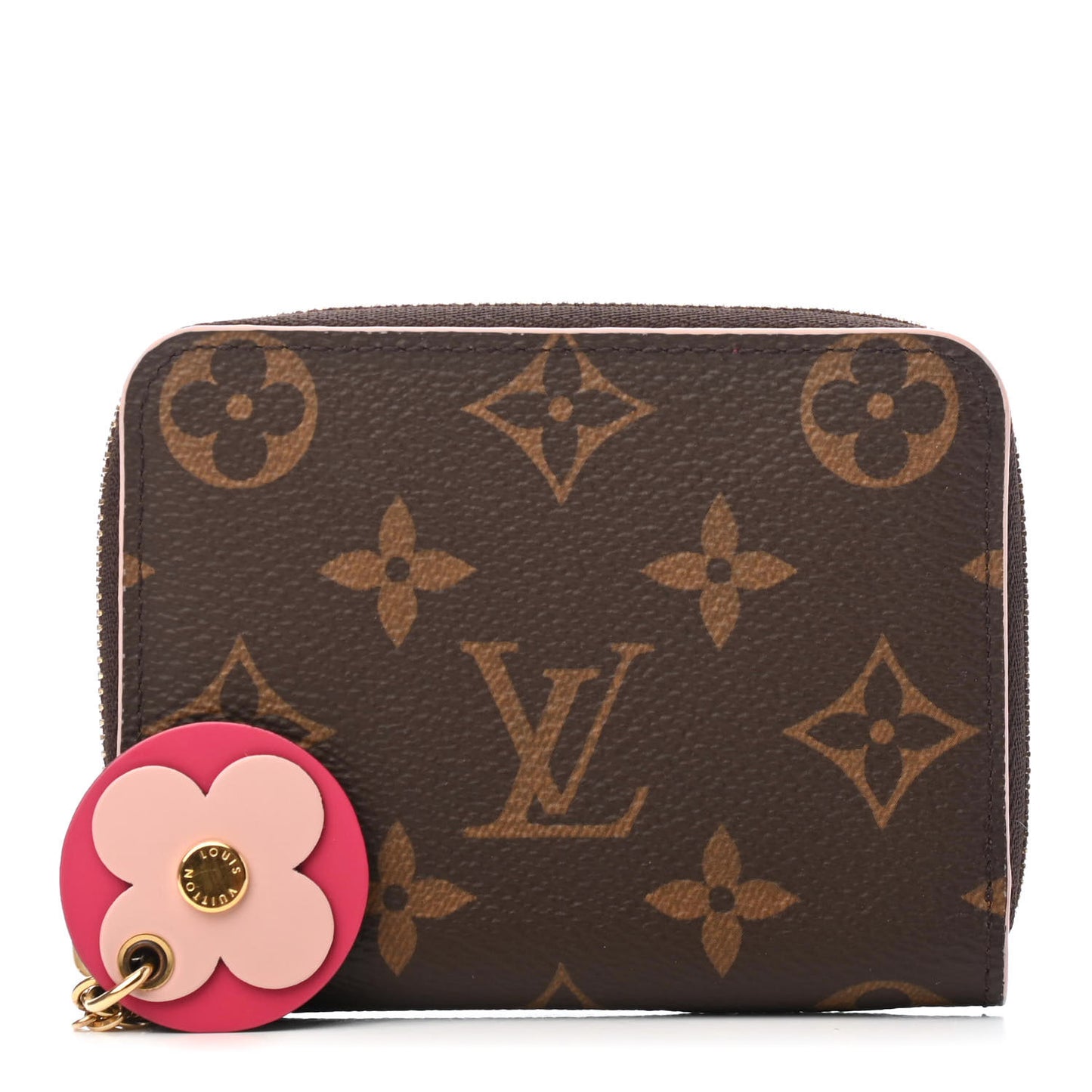 Monogram Bloom Flower Zippy Coin Purse