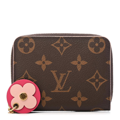 Louis Vuitton Monogram Bloom Flower Zippy Coin Purse 1 of 7