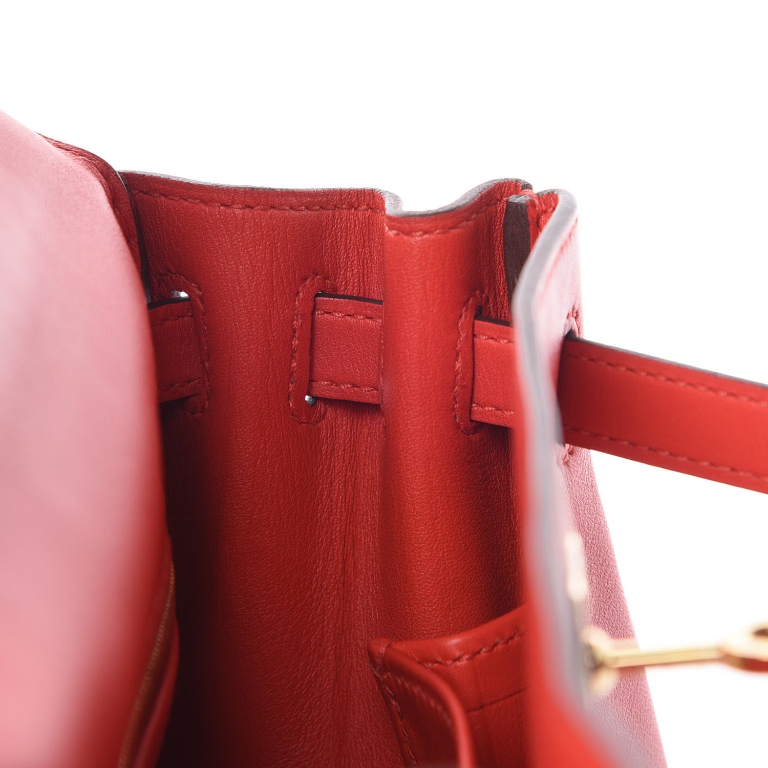 Hermes Swift Kelly Retourne 25 Rouge Tomate 18 of 36