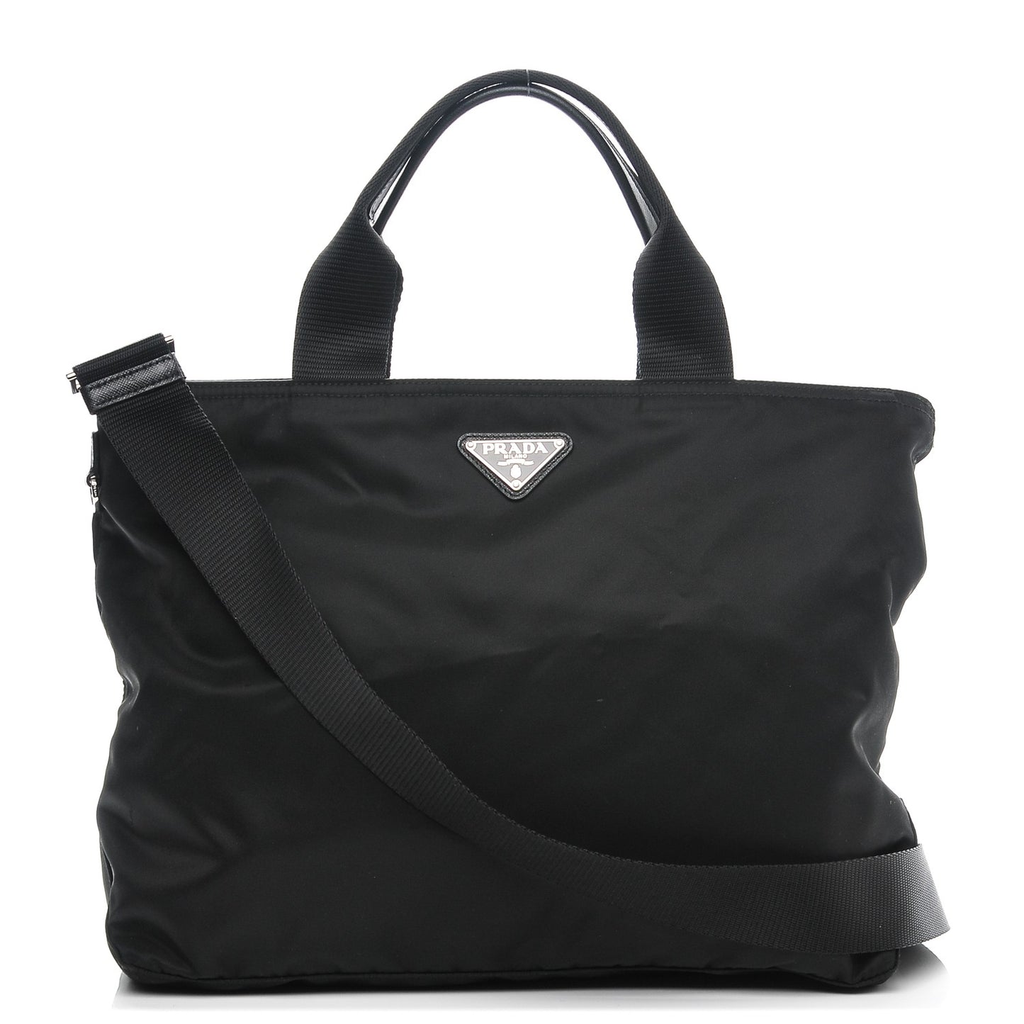 Tessuto Nylon Tote Nero Black