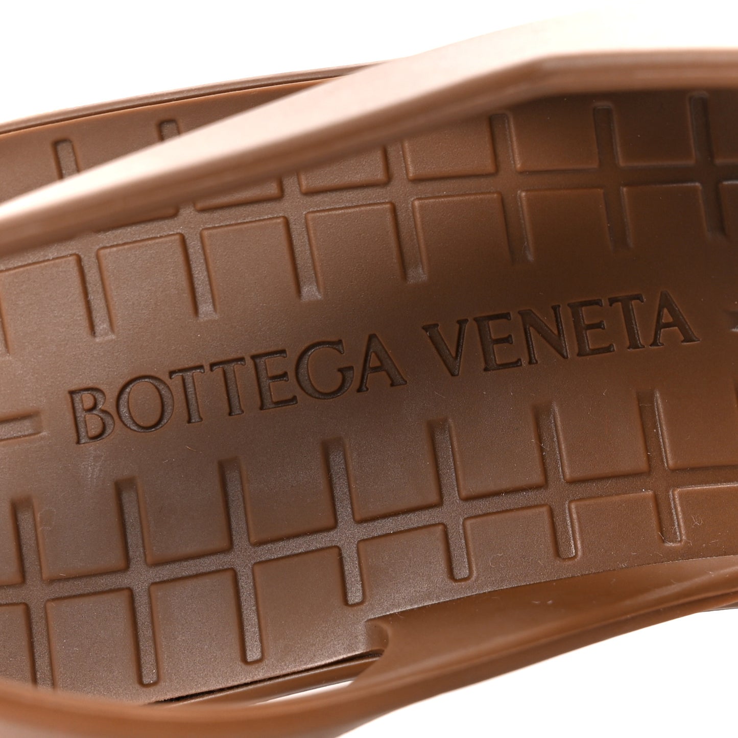 Rubber Jimbo Slingback Sandals 35 Brown