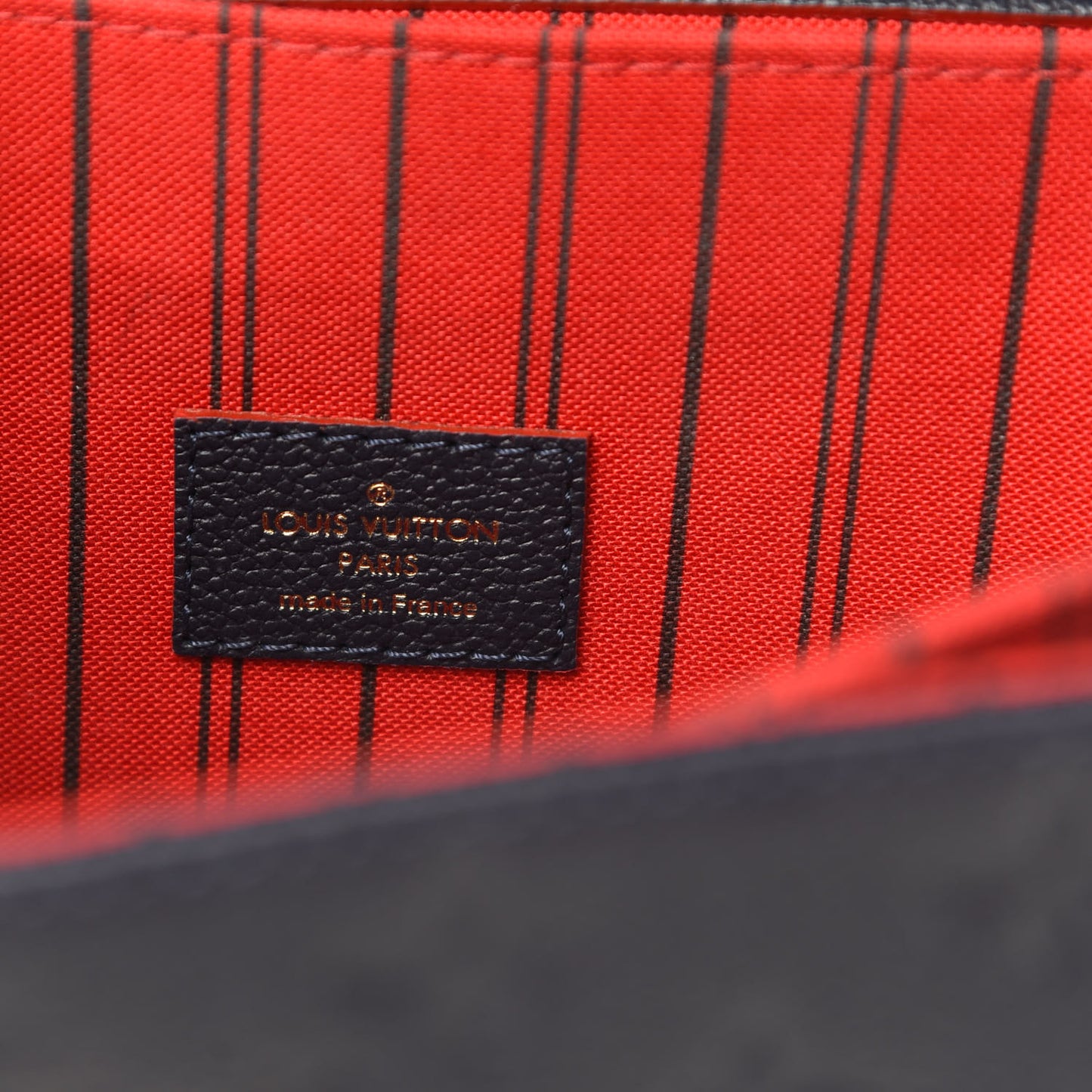 Empreinte Pochette Metis Marine Rouge