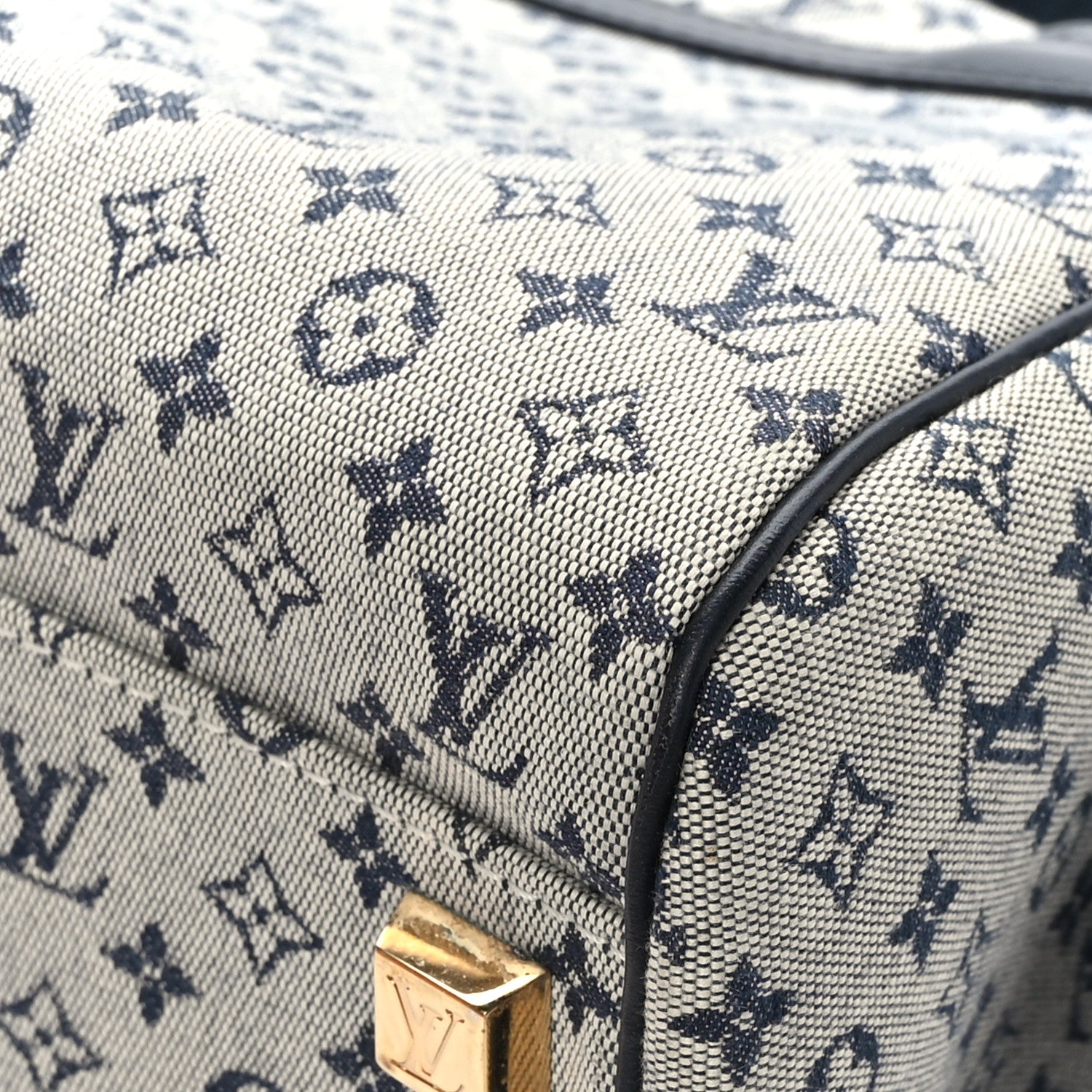 Louis Vuitton Mini Monogram Josephine PM Blue 8 of 12
