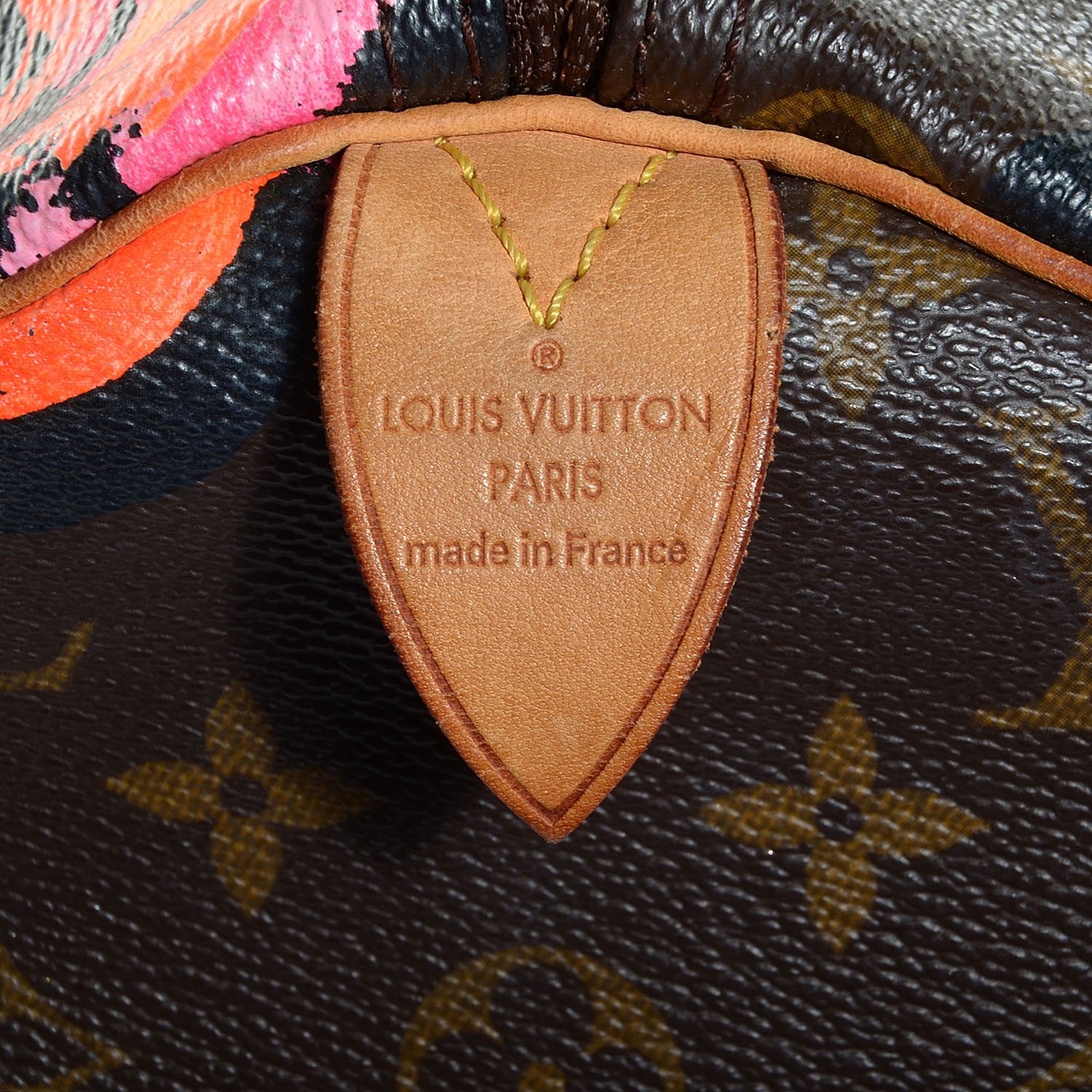 Louis Vuitton Monogram Roses Speedy 30 7 of 7