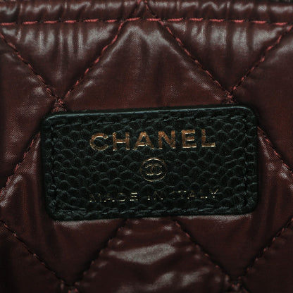 Chanel Caviar Quilted Medium Cosmetic Case Black 5 of 7