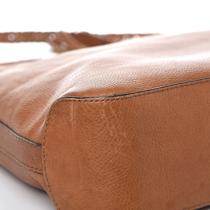 Gucci Pebbled Calfskin Medium Marrakech Hobo Brown 11 of 13