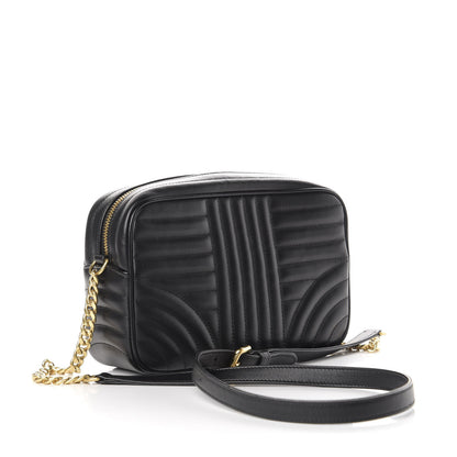 Prada Soft Calfskin Diagramme Camera Bag Black 3 of 9