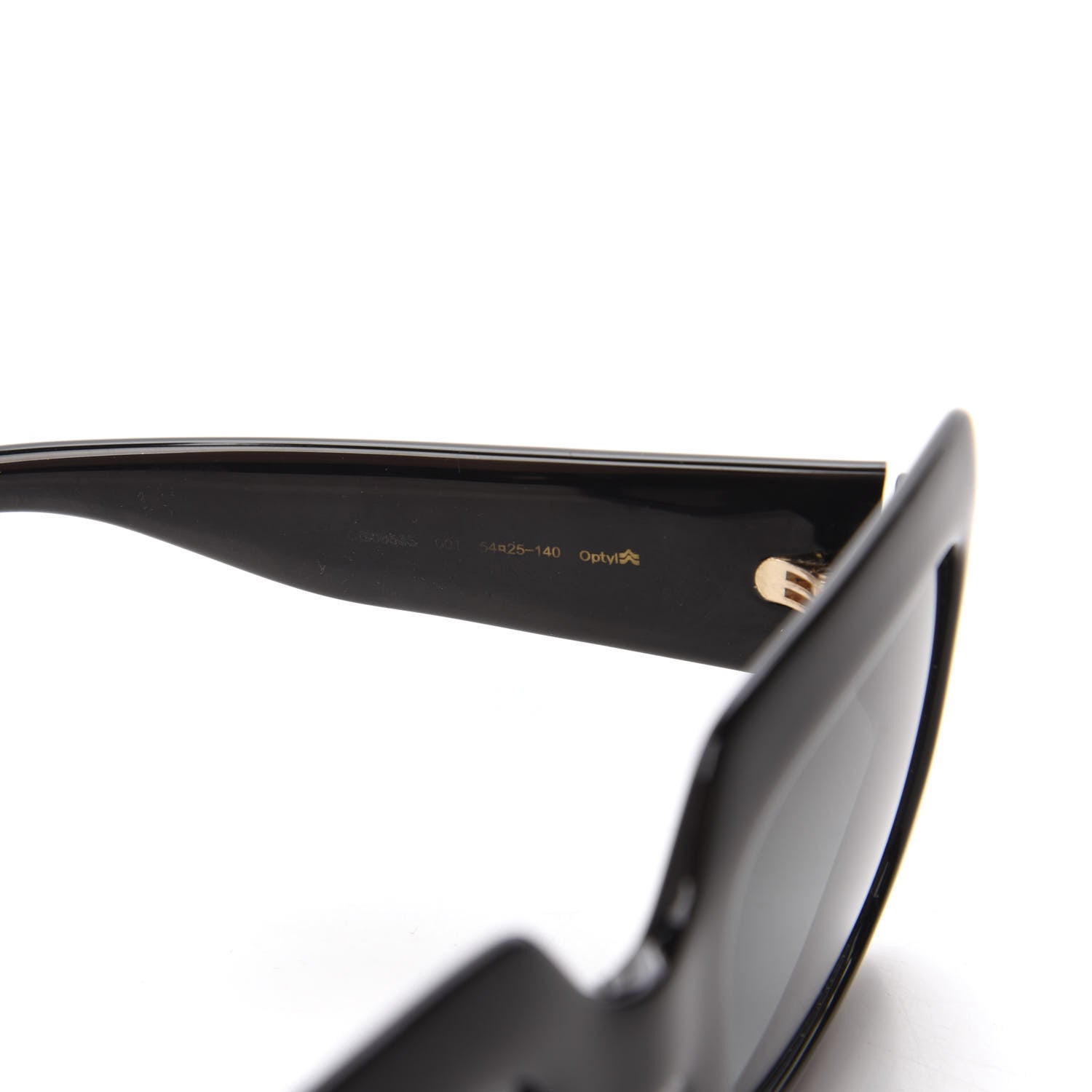 Gucci Acetate Square Frame Sunglasses GG0053S Black 4 of 8