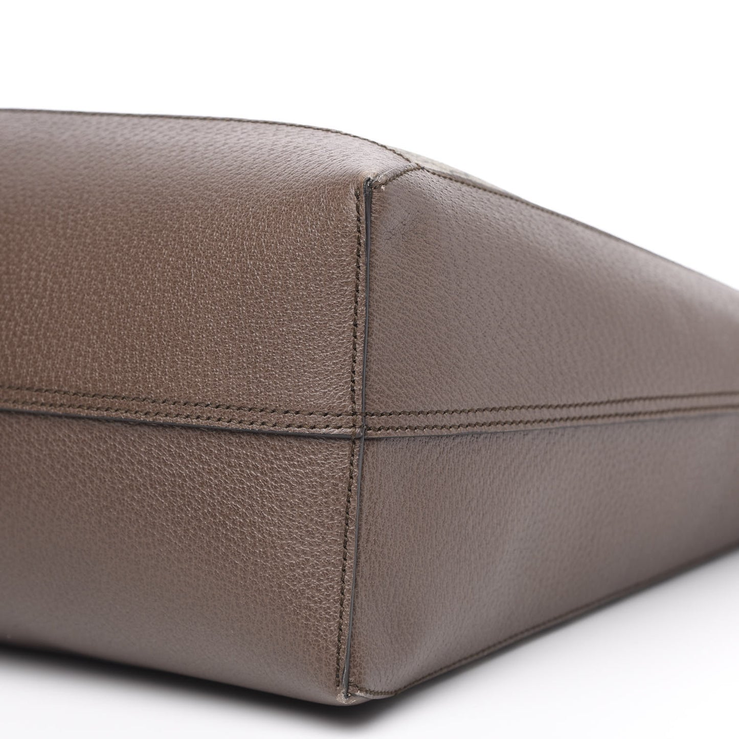 GG Supreme Monogram Web Large Ophidia Tote Brown