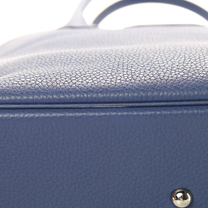 Hermes Taurillon Clemence Bolide 31 Bleu Brighton 11 of 14