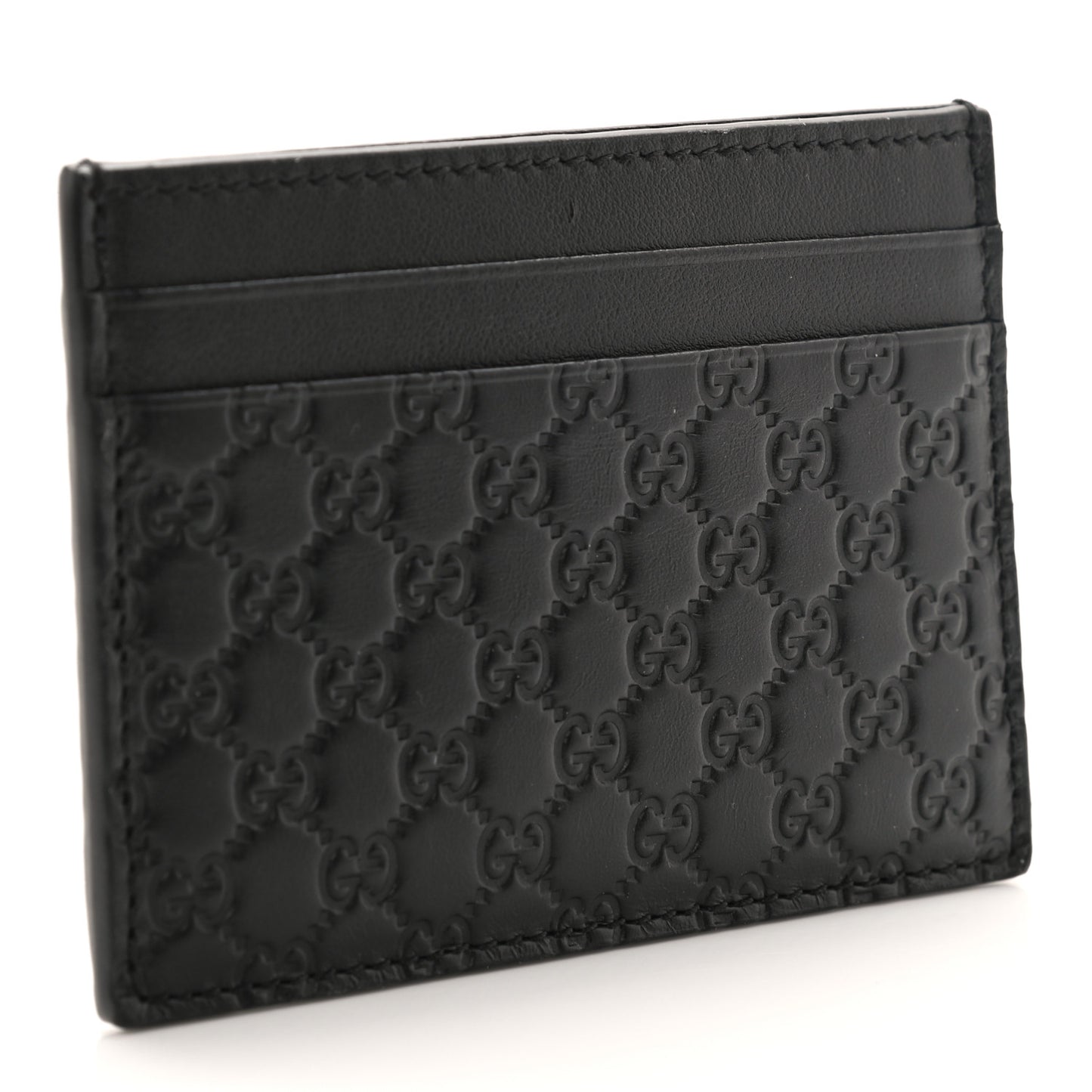Microguccissima Card Holder Black