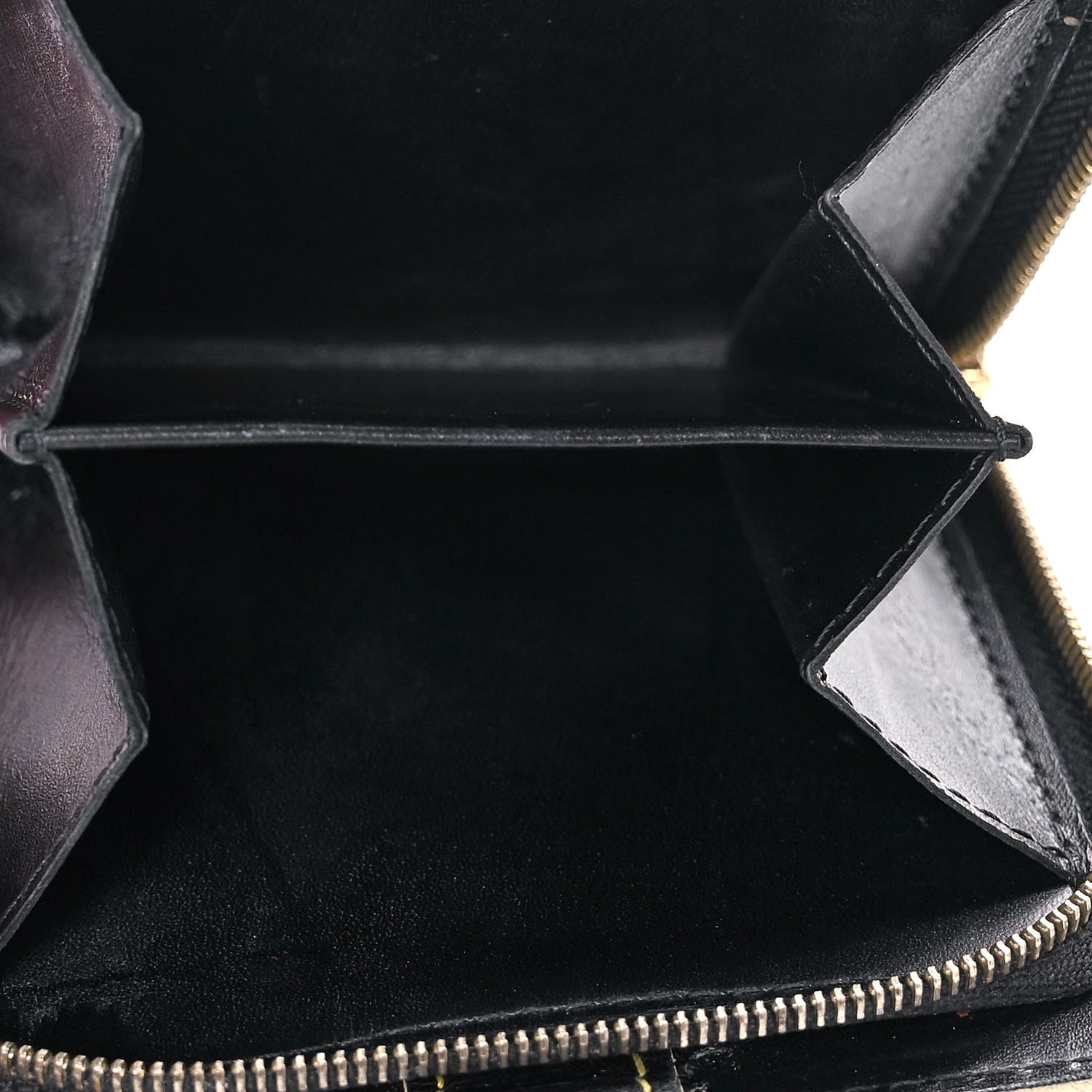Louis Vuitton Suhali Compact Zipped Wallet Black 6 of 14