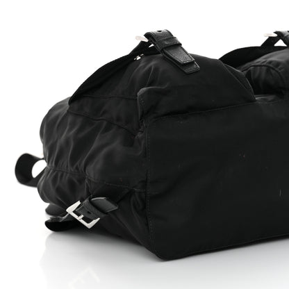 Prada Nylon Vela Medium Backpack Black 9 of 11