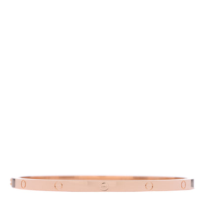 Cartier 18K Pink Gold Small LOVE Bracelet 18 2 of 4