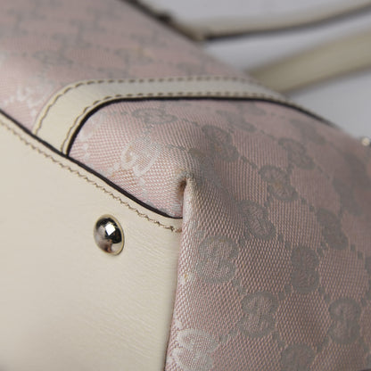 Gucci Monogram Medium Abbey Tote Pink 9 of 20