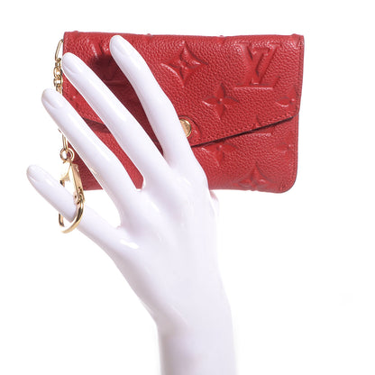 Louis Vuitton Empreinte Key Pouch Cherry 2 of 6
