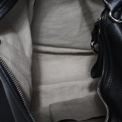 Gucci Pebbled Calfskin G Coin Medium Hobo Black 5 of 7