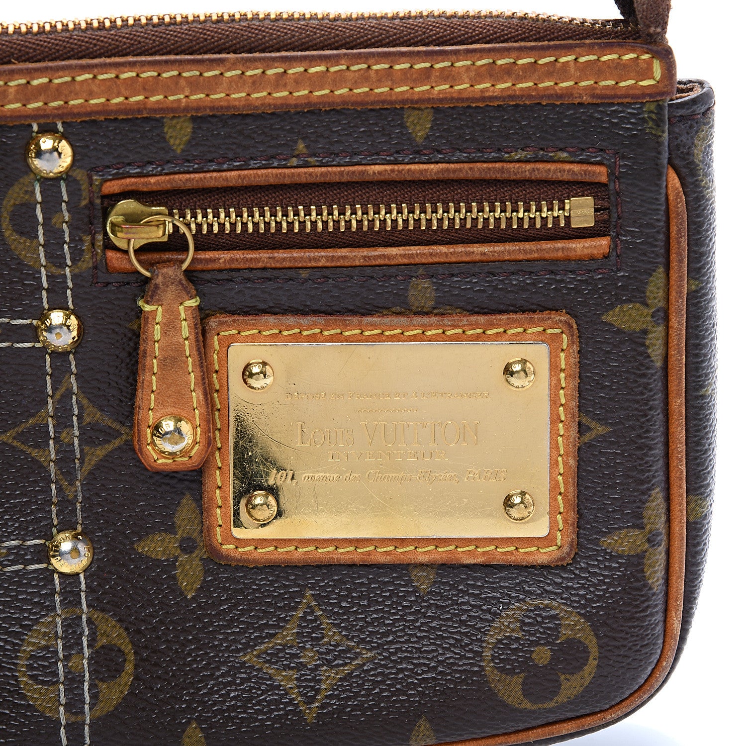 Louis Vuitton Monogram Riveting Pochette Accessories 16 of 16
