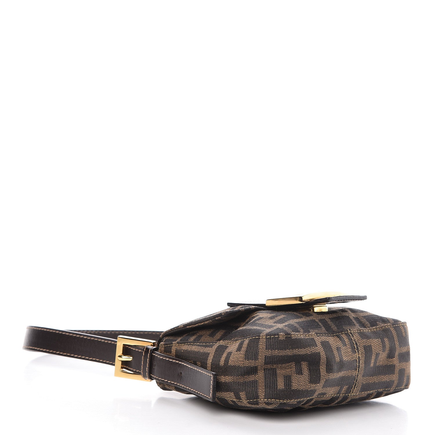 Fendi Zucca Mini Shoulder Bag Tobacco 4 of 9