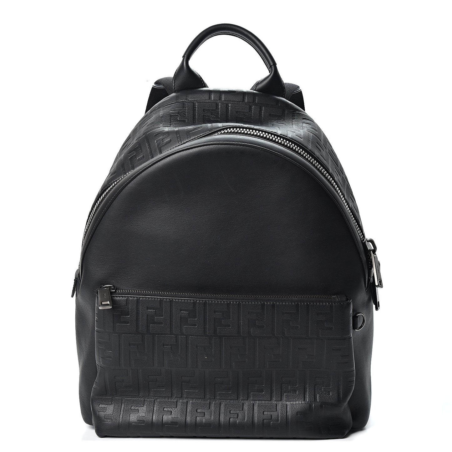 Vitello Grace FF 1974 Embossed Backpack Black