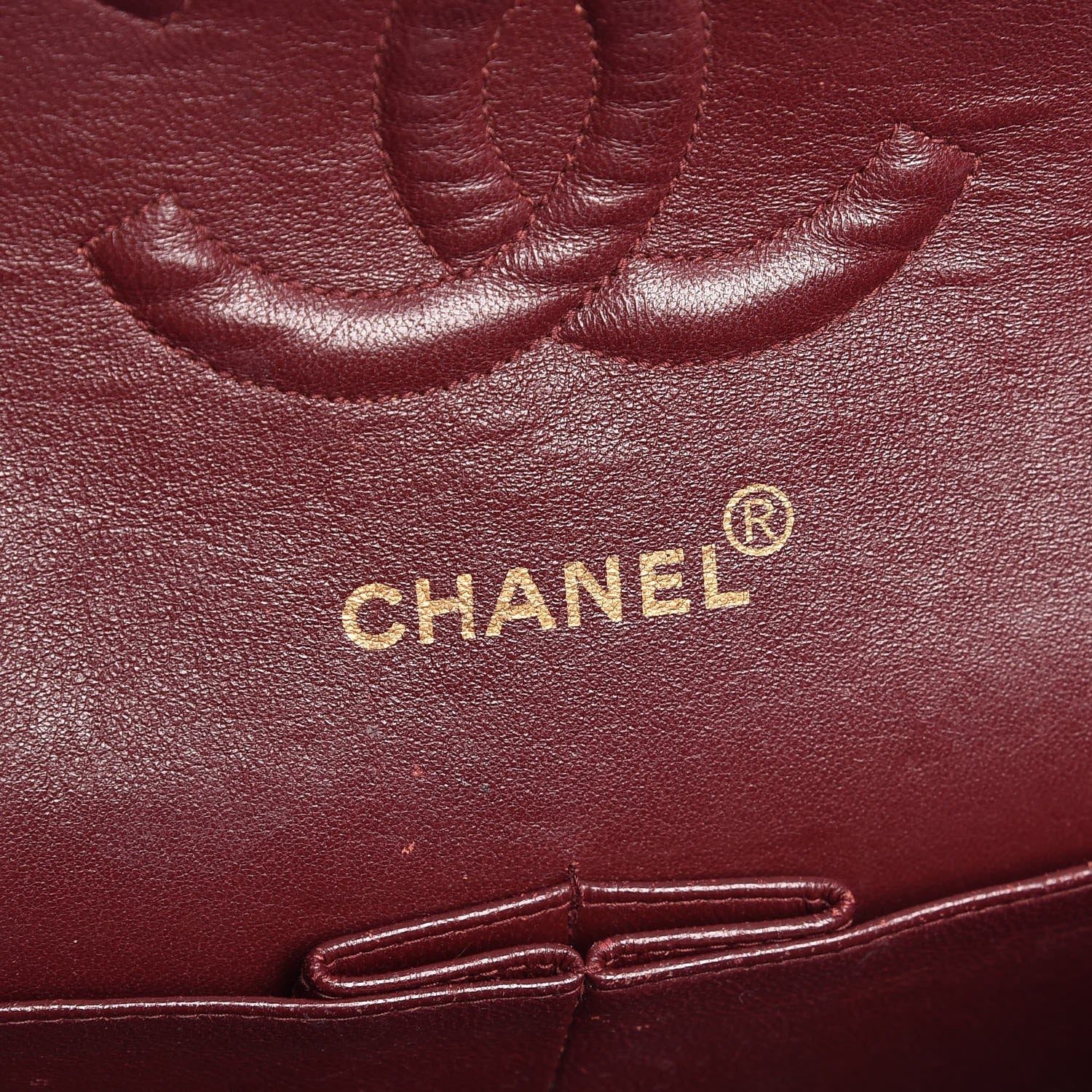 Chanel Lambskin Quilted Medium Double Flap Black 16 of 20