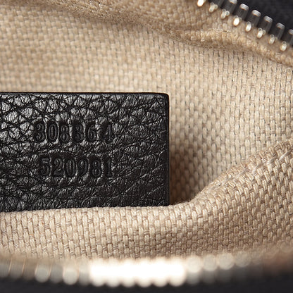 Gucci Pebbled Calfskin Small Soho Disco Bag Black 7 of 11