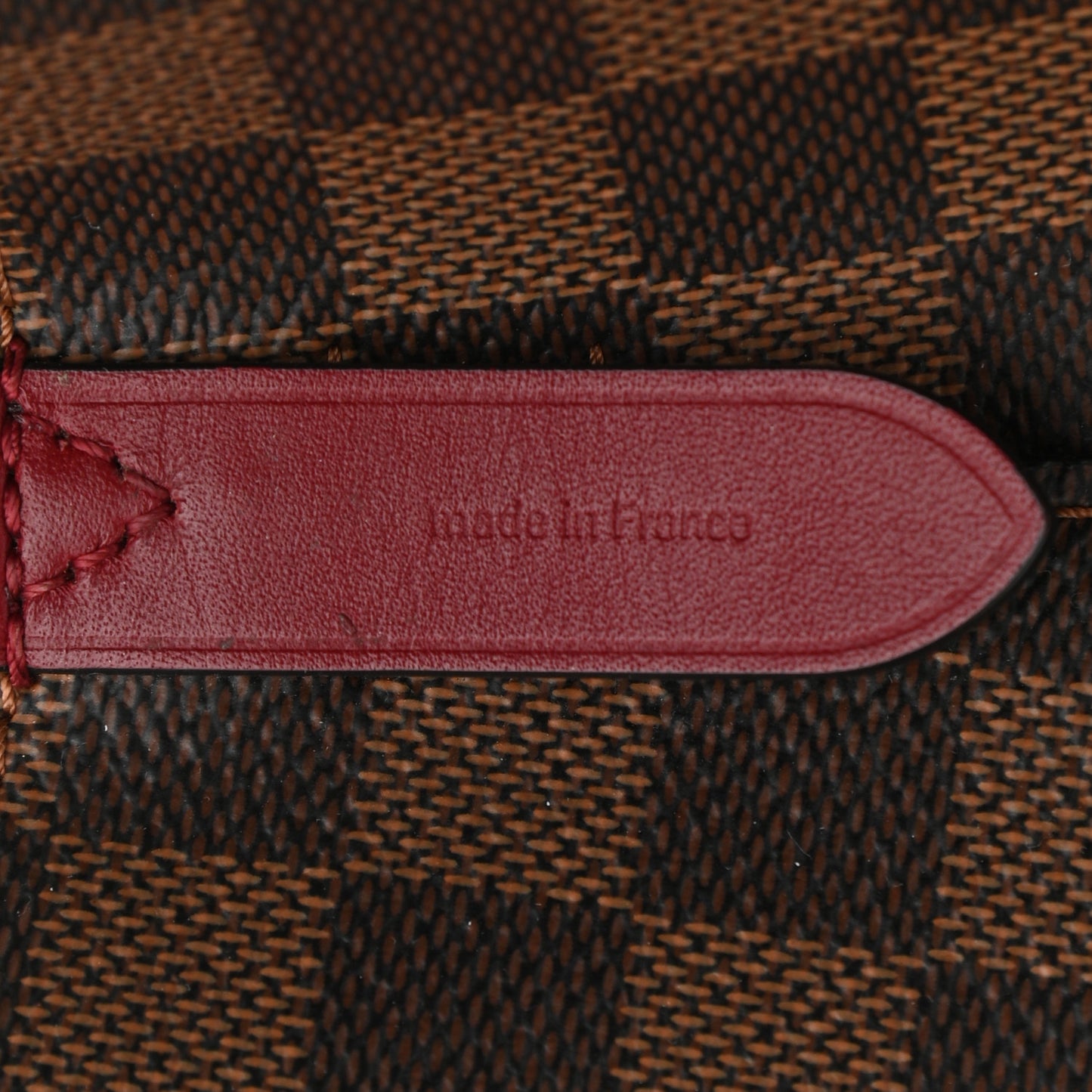 Damier Ebene Neonoe MM Cherry Berry