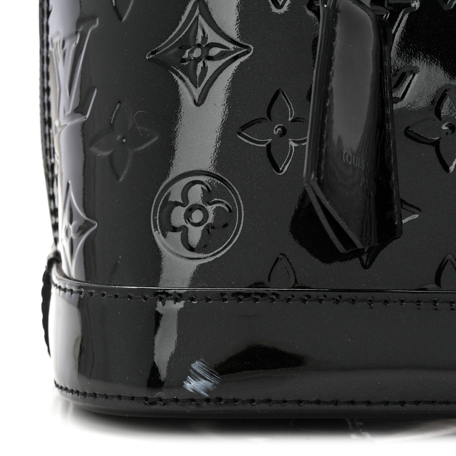 Louis Vuitton Vernis Alma PM Noir Magnetique 11 of 11