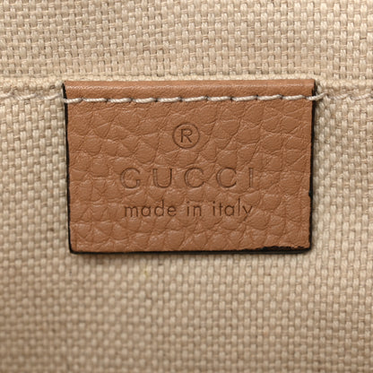Gucci Pebbled Calfskin Small Soho Disco Bag Camelia 6 of 10