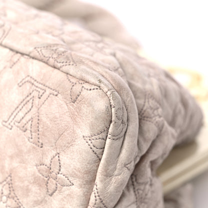 Louis Vuitton Lambskin Olympe Nimbus Cirrus Ecru 9 of 13