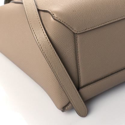 Celine Grained Calfskin Micro Belt Bag Beige 10 of 11
