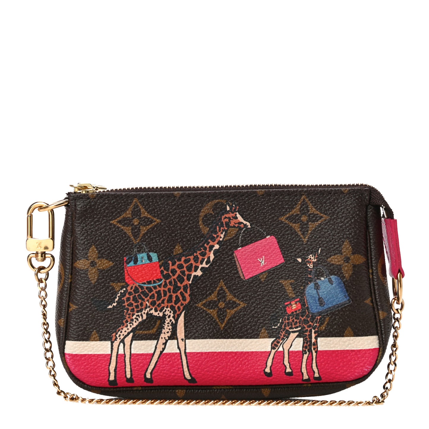 Monogram 2017 Christmas Animation Mini Pochette Accessories
