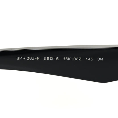 Prada Acetate Oval Sunglasses SPR 26Z Black 6 of 7