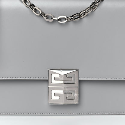 Givenchy Calfskin Medium 4G Chain Shoulder Bag Cloud Grey 7 of 10