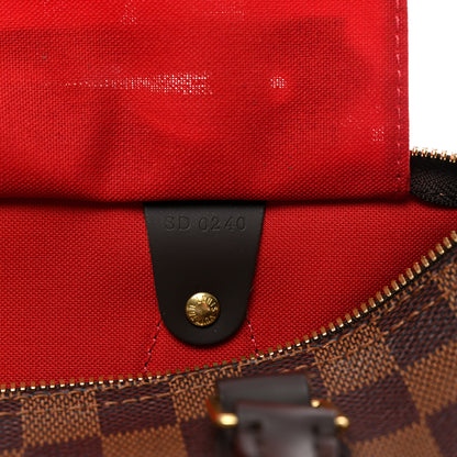 Louis Vuitton Damier Ebene Speedy Bandouliere 30 7 of 10
