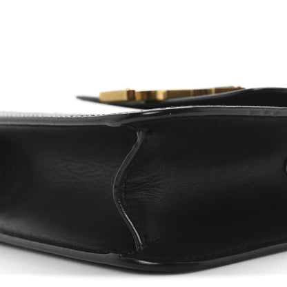 Saint Laurent Smooth Calfskin North South Kaia Satchel Black 9 of 9
