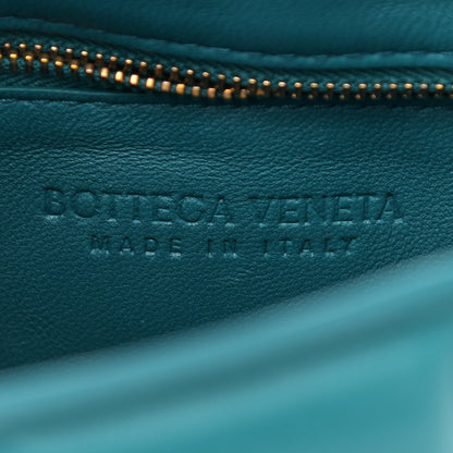 Bottega Veneta Lambskin Maxi Intreccio Padded Chain Cassette Crossbody Bag Mallard 6 of 12