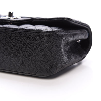 Chanel Caviar Quilted Mini Rectangular Flap Black 9 of 10
