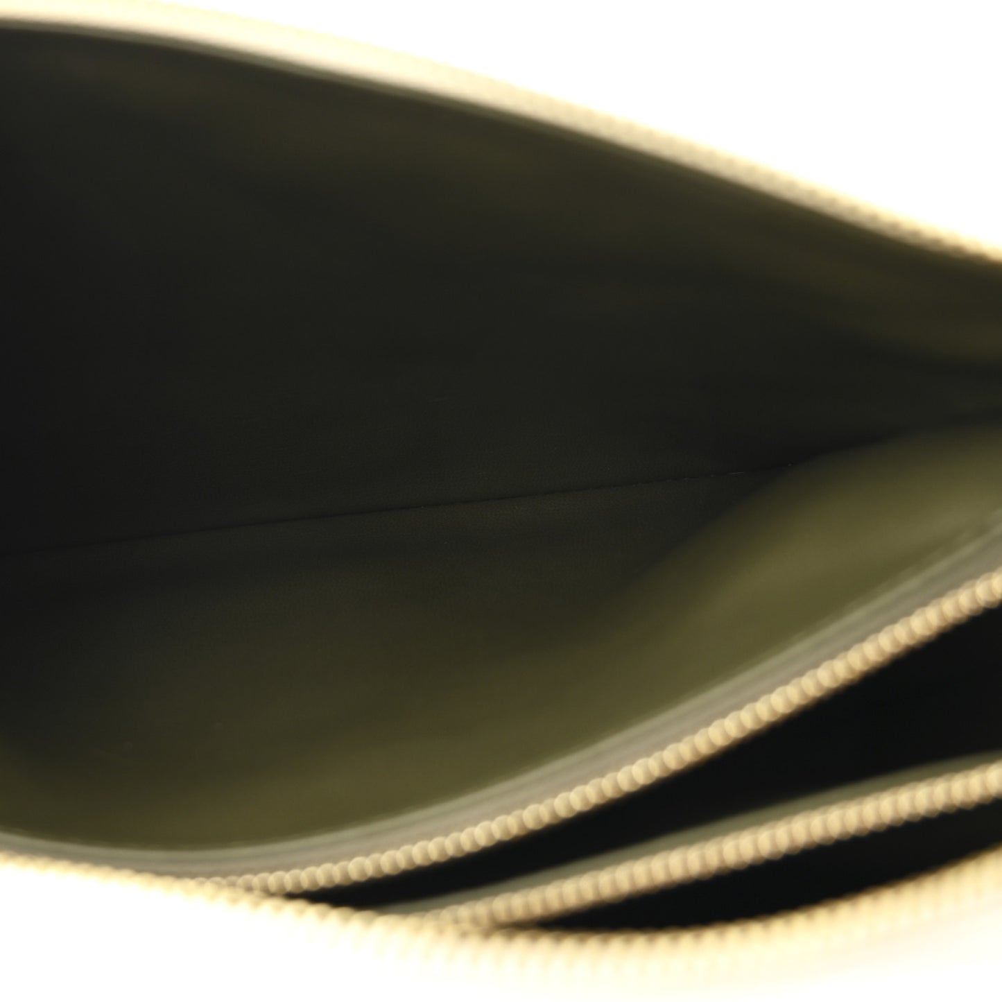 Lambskin Embossed Monogram Coussin PM Cream