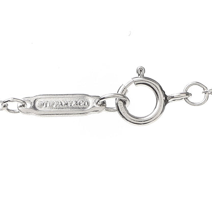 Tiffany Platinum Diamond Small Heart Lock Pendant Necklace 4 of 6