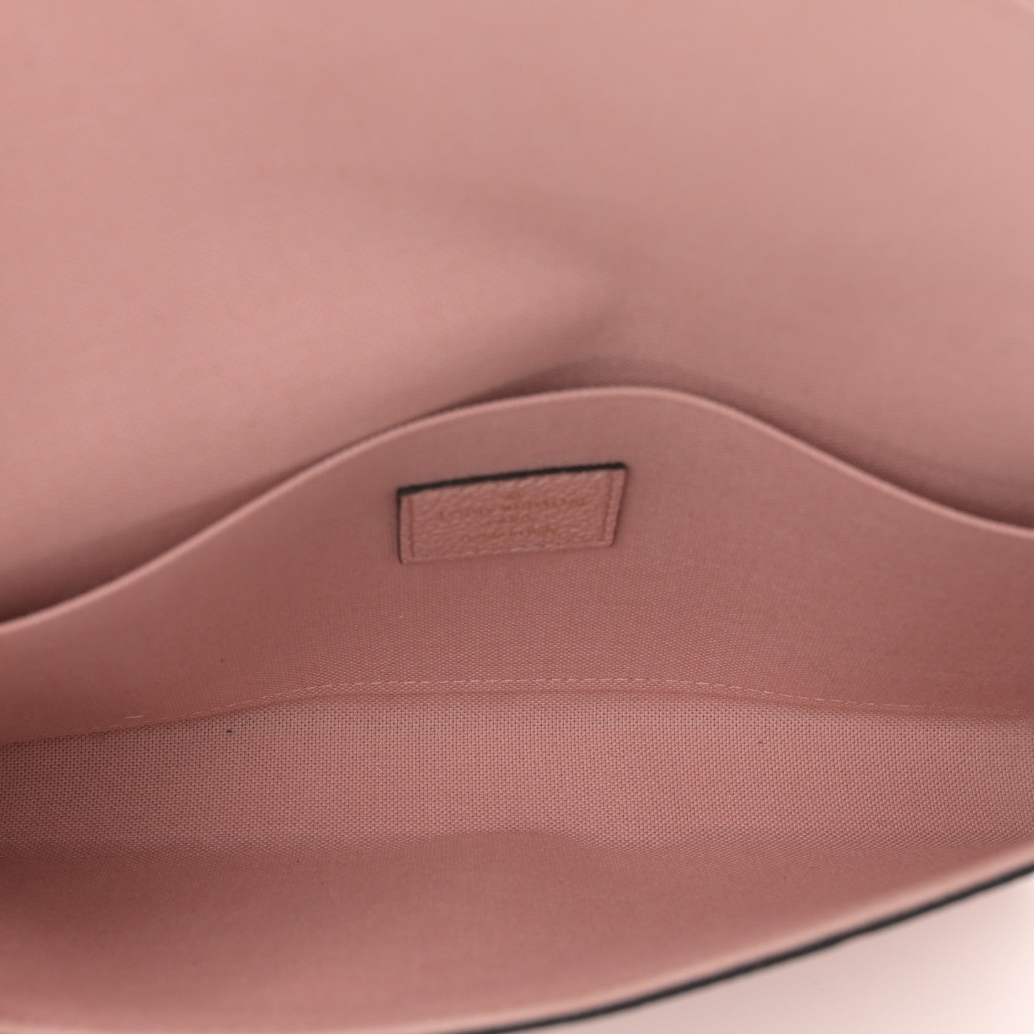 Louis Vuitton Empreinte Pochette Felicie Chain Wallet Rose Poudre 6 of 9