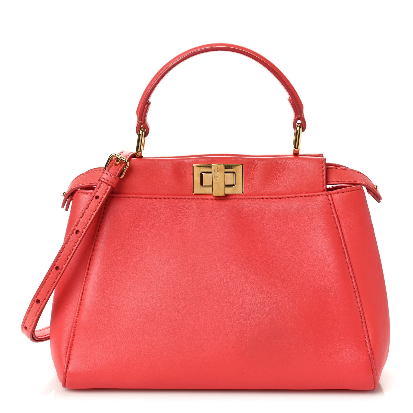 Nappa Mini Peekaboo Iconic Satchel Rosa Exstasy