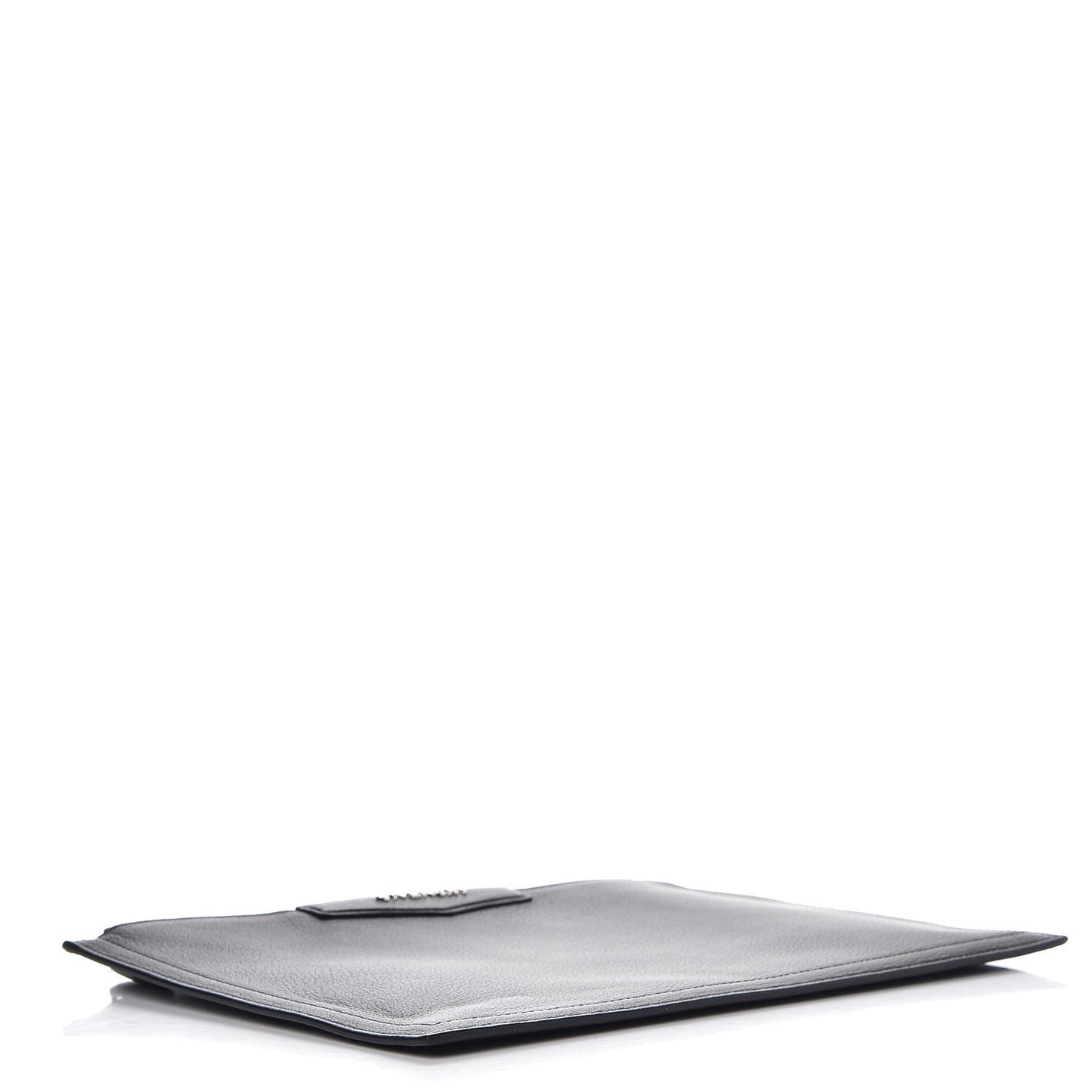 Sugar Goatskin Medium Antigona Pouch Black