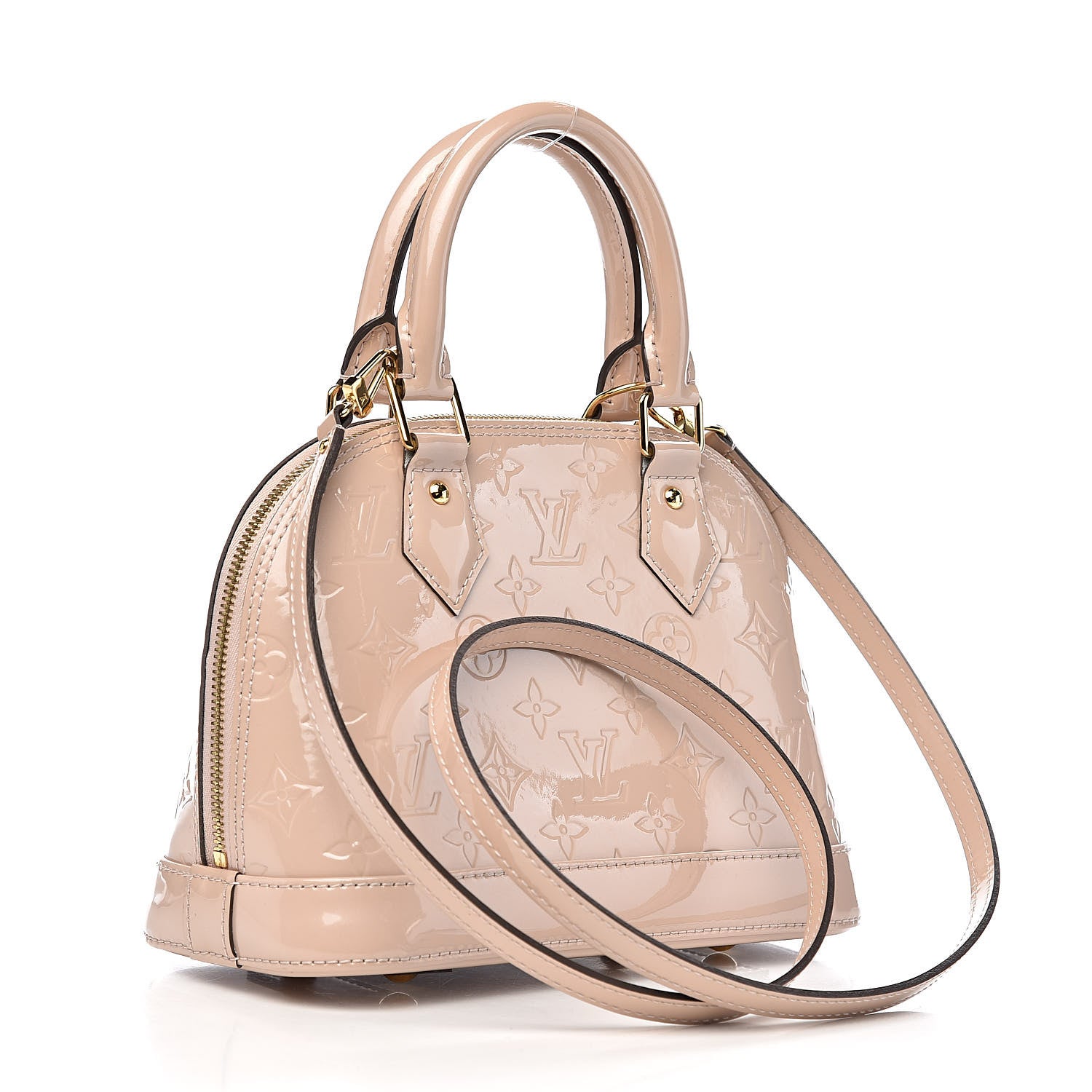 Louis Vuitton Vernis Alma BB Rose Angelique 3 of 9